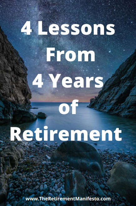 Retirement ~ time to enjoy lessons learned in childhood